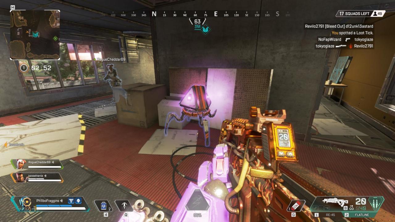 Find Hidden Apex Pack Robots